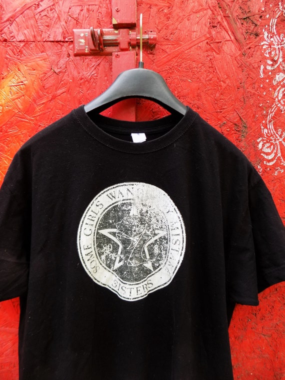 Vintage 90s the Sisters of Mercy T-shirt: Goth Rock Band Tee