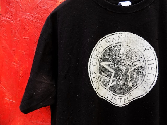 Vintage 90s the Sisters of Mercy T-shirt: Goth Rock Band Tee