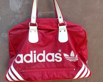 Torba sportowa Adidas Vintage TravelBag – czerwona z lat 70.