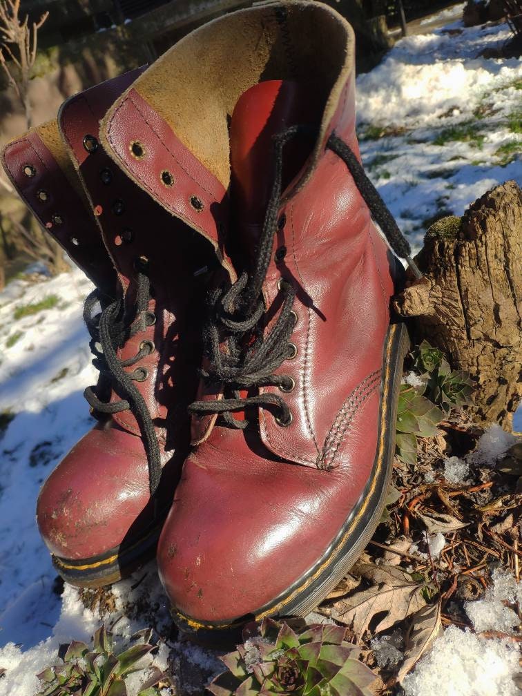 Dr martens bordeaux alte cheap