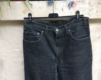 Vintage Black Levi’s 631 Pants- Vintage Black Denim Levi’s L