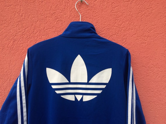 Adidas - Vintage Adidas Track Jacket//Blue Retro Adidas Jacket M//Track Jacket Adidas Streetwear Vintage