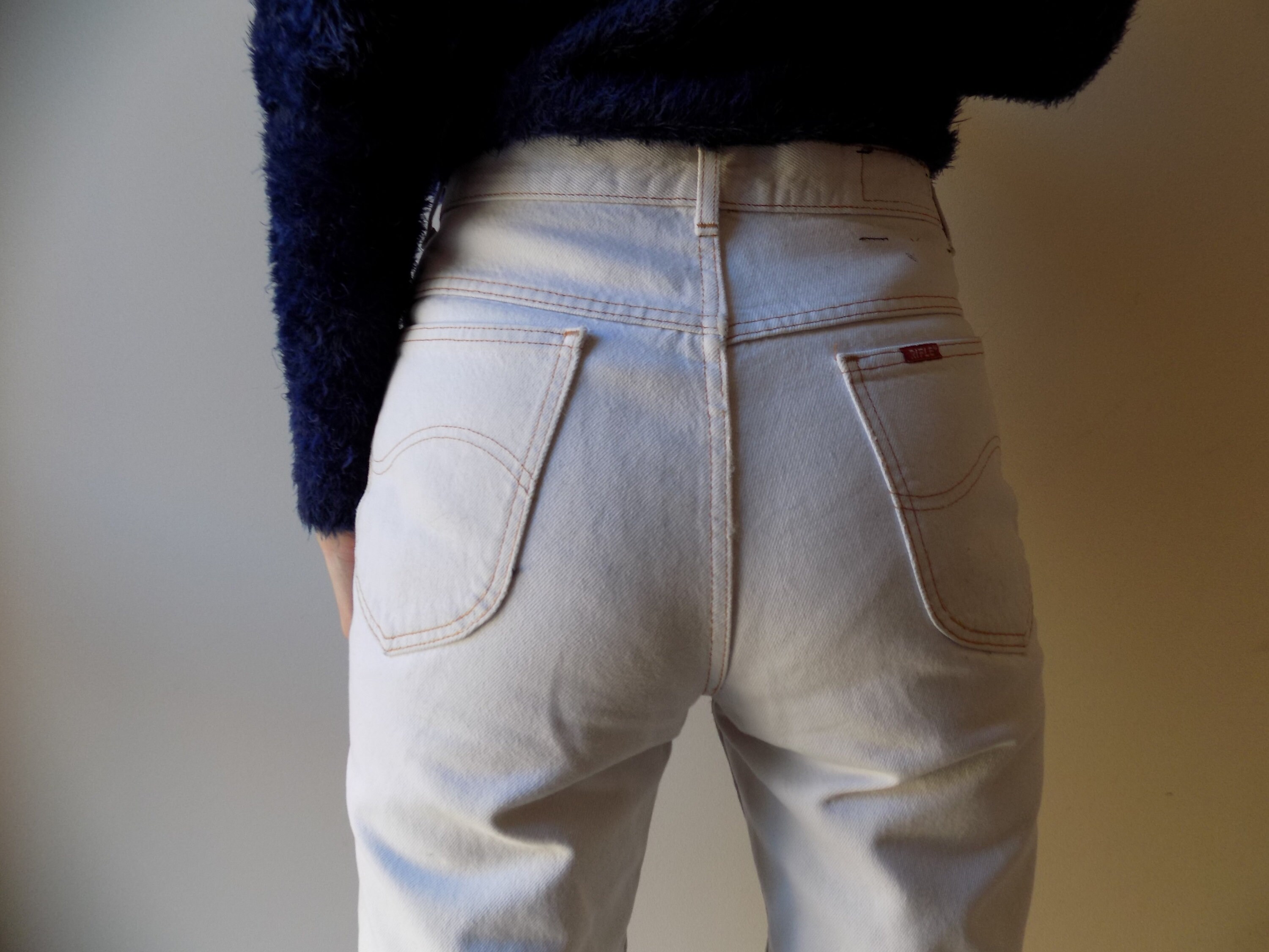 RIFLE 80s Highwaisted Denim Jeans/mum's Rifle 80s Mom | Etsy New Zealand