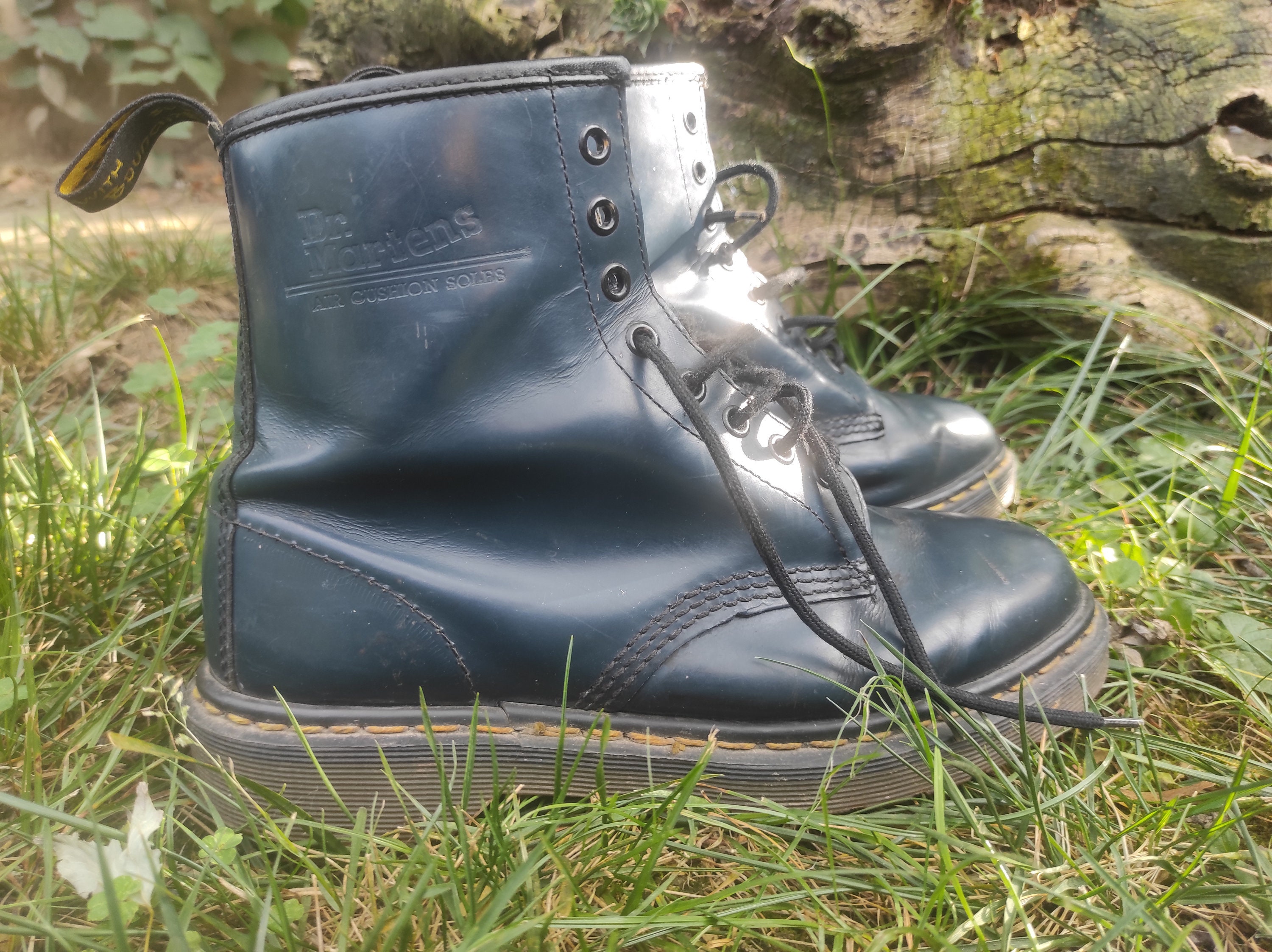 Vintage Navy Dr Martens Boots EU 41 UK 7 - Etsy