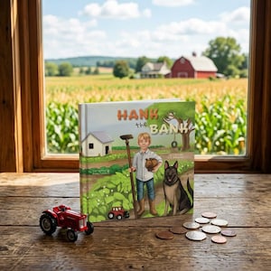 Hank the Bank Children's Book: Saving, Spending, Math Skills (STEM)
