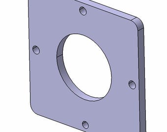 EZGO 36/48 volt receptical lithium conversion plate