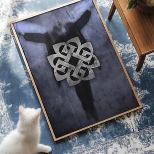 Breaking Benjamin-affisch | Väggkonst med ikonisk bandlogotyp | Tryck med alternativ rockmusik | Mörk eterisk banddekor | Oinramad post-grunge rock