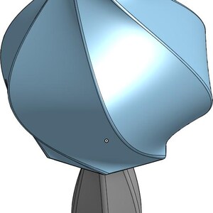 3D-utskriven LED-remsalampa