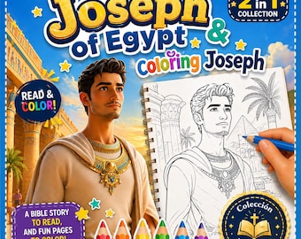 Ausmalbild von Joseph von Ägypten