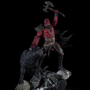 STL Figure: Resin Printing Model (Digital Download)