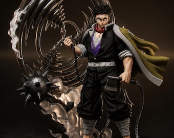 Anime Character Figure STL File | Fantasy Hero 3D Print Statue | Detailed Resin Garage Kit | DigitalDownload