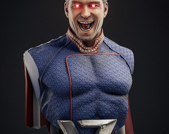 Homelander From The Boys -STL Figure: Resin Printing Model (Digital Download)