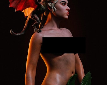 Anime-Mädchenfigur (STL-Datei) | Fantasy-Heldin (3D-Druck) | Detaillierter Resin-Bausatz | Digitaler Download