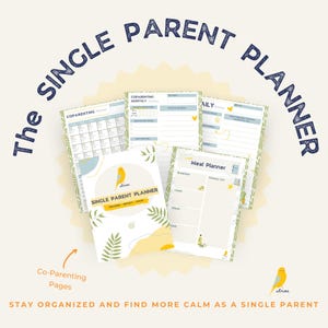 Single Parent Life Planner | Printable Organizer (PDF) image 3
