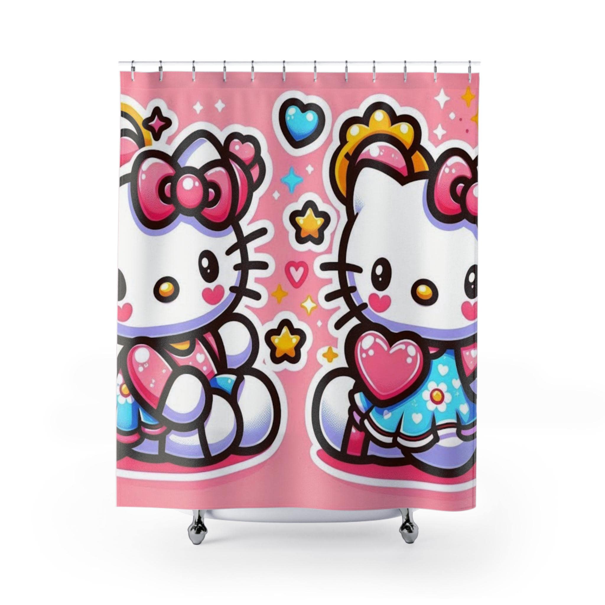 Hello kittys shower curtain - Etsy 日本