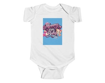 Body para bebé de mamá / Lindo body floral para bebé