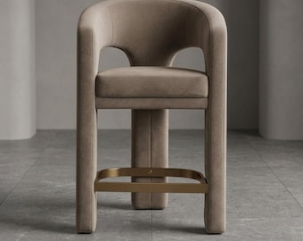 Upholstered Counter Stool – Camden Loop by MEK Design