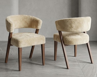 Dining Chair – Oakridge Solid Oak Upholstered Chair, Modern Scandinavian Design