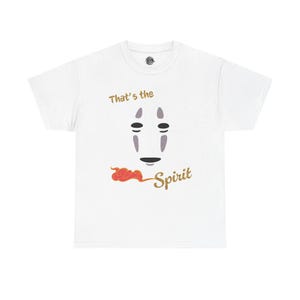 T-shirt med Spirited Away-inspiration från Studio Ghibli | Anime-tröja White