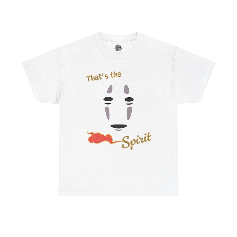 T-shirt med Spirited Away-inspiration från Studio Ghibli | Anime-tröja White