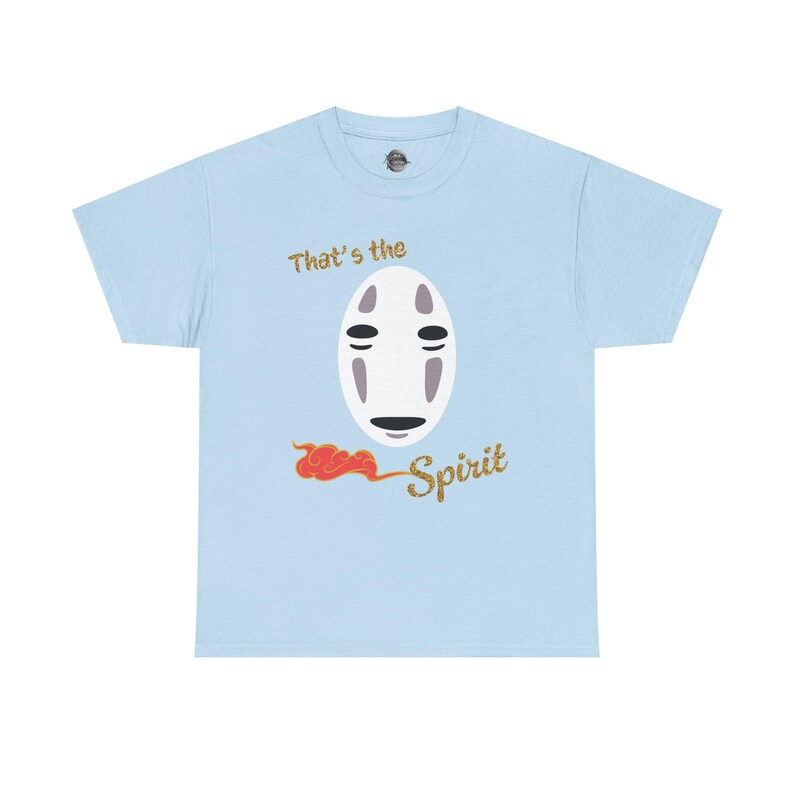 T-shirt med Spirited Away-inspiration från Studio Ghibli | Anime-tröja Light Blue