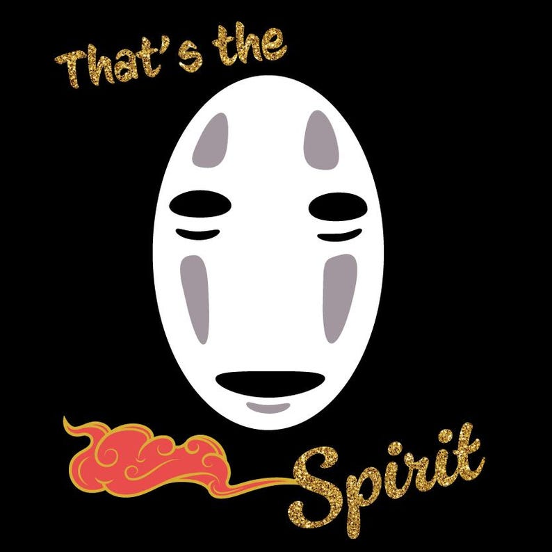 T-shirt med Spirited Away-inspiration från Studio Ghibli | Anime-tröja bild 4
