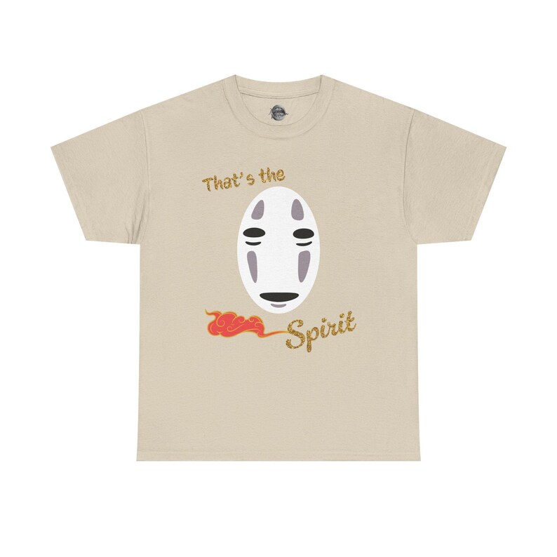 T-shirt med Spirited Away-inspiration från Studio Ghibli | Anime-tröja Sand