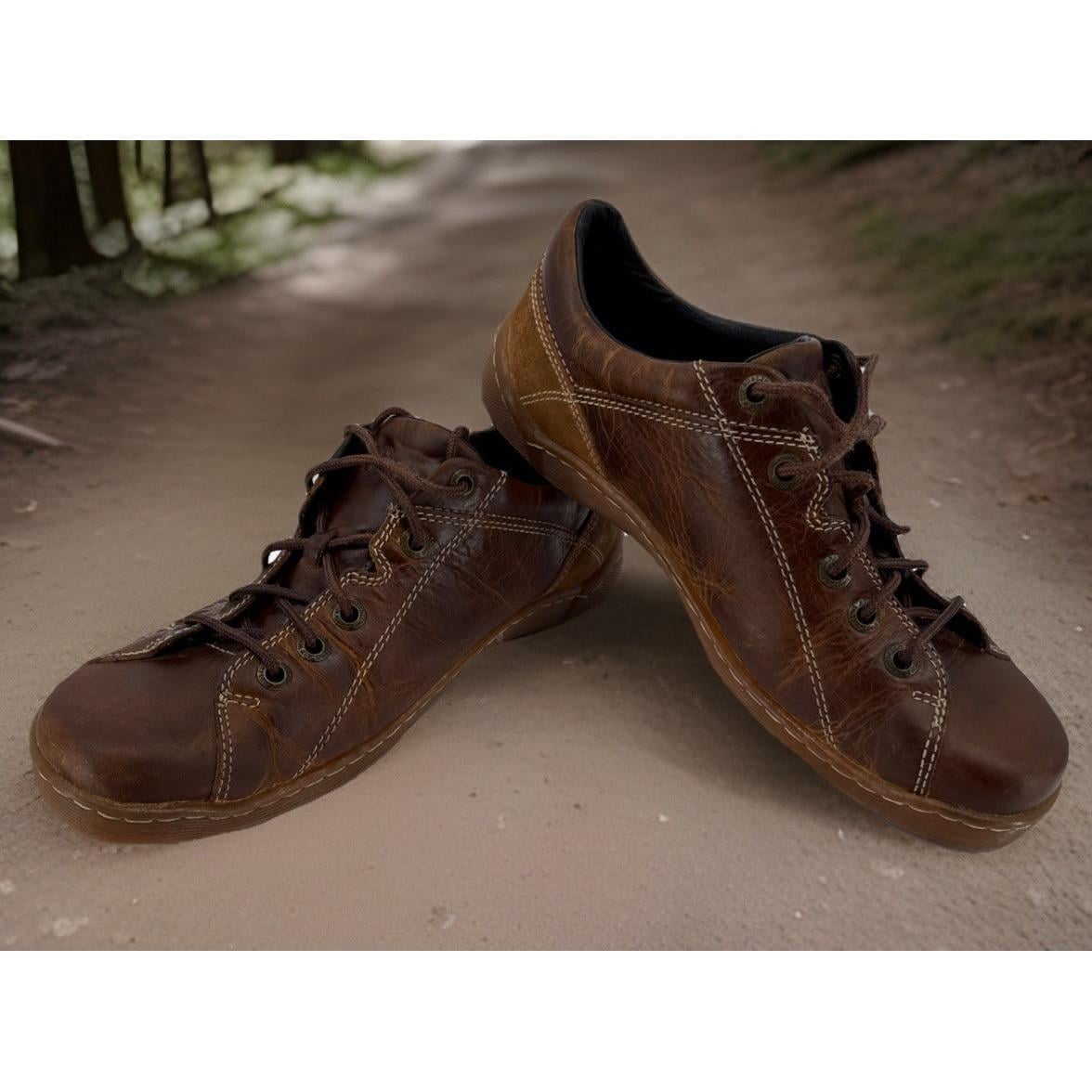 VINTAGE Dr. Martens Brown Leather Oxford Lace Dress‎ Shoe 11849  Men 11 EU 44 Vintage Dr.Martens 1561 Oxford 4-Eye Lace Brown Leather Men  main image 4