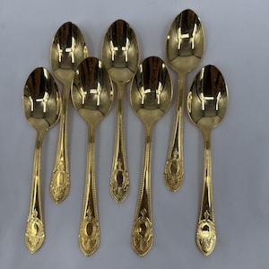 23/24 Gold Flatware - Etsy