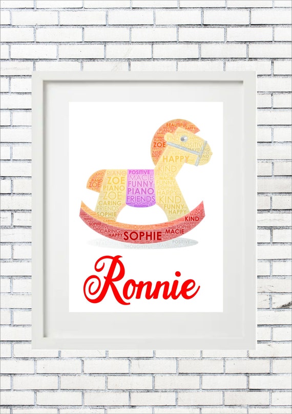 personalised 10 year Print wedding anniversary a4 gloss picture gift 3 UNFRAMED