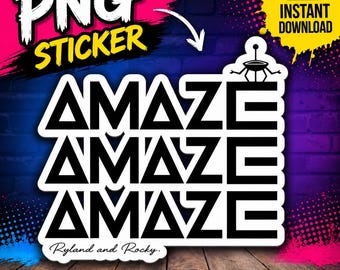 2026 Rocky Amaze Amaze Amaze PNG, Project Hail Mary Retro Sci-Fi Alien Quote, Funny Space Humor Design, Eridian Bookish Tee Sublimation