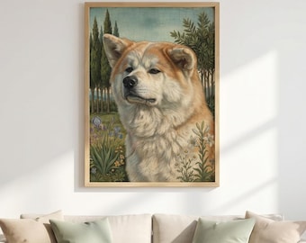 Benutzerdefinierte Renaissance Tierporträt, mehrere Stile alte Meister Ölgemälde, Haustier Kunst