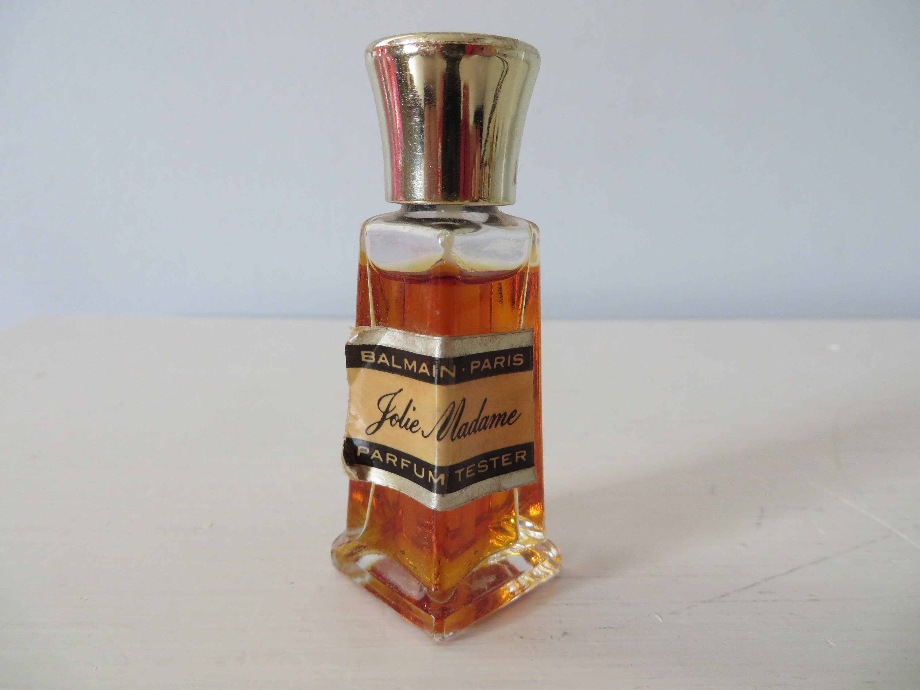 Vintage Balmain Paris - Jolie Madame - Parfum Tester - 1960s