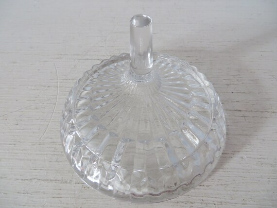 Vintage Avon Cut Glass Jewelry Dish - image 2