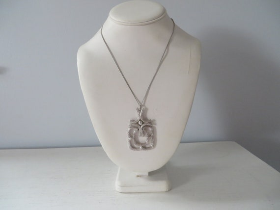 Vintage Avon Pendant on Sterling Simmons Chain - … - image 1