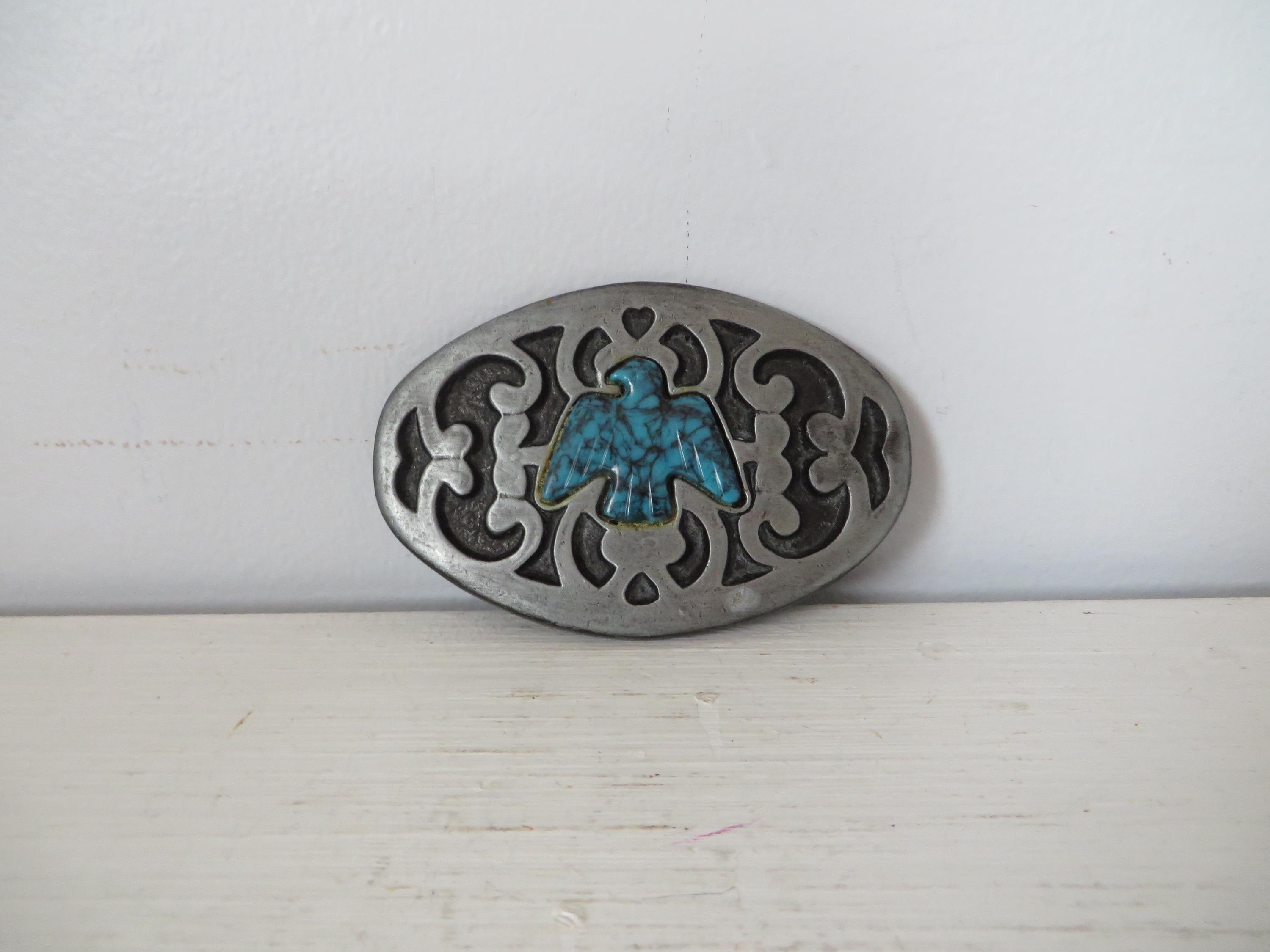 Blue Bird Belt Buckle - Etsy display picture 3