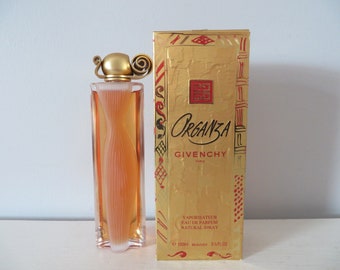 Vintage Givenchy Organza Eau De Parfum - In Original Box - Made In France - 3.3 Fl Oz - 100 ml