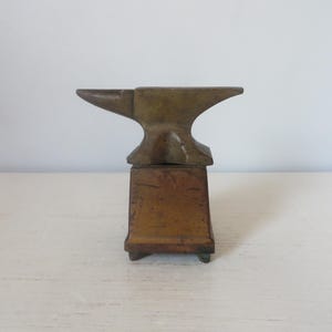 Vintage Miniature Anvil - Etsy