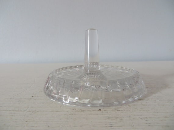 Vintage Avon Cut Glass Jewelry Dish - image 4