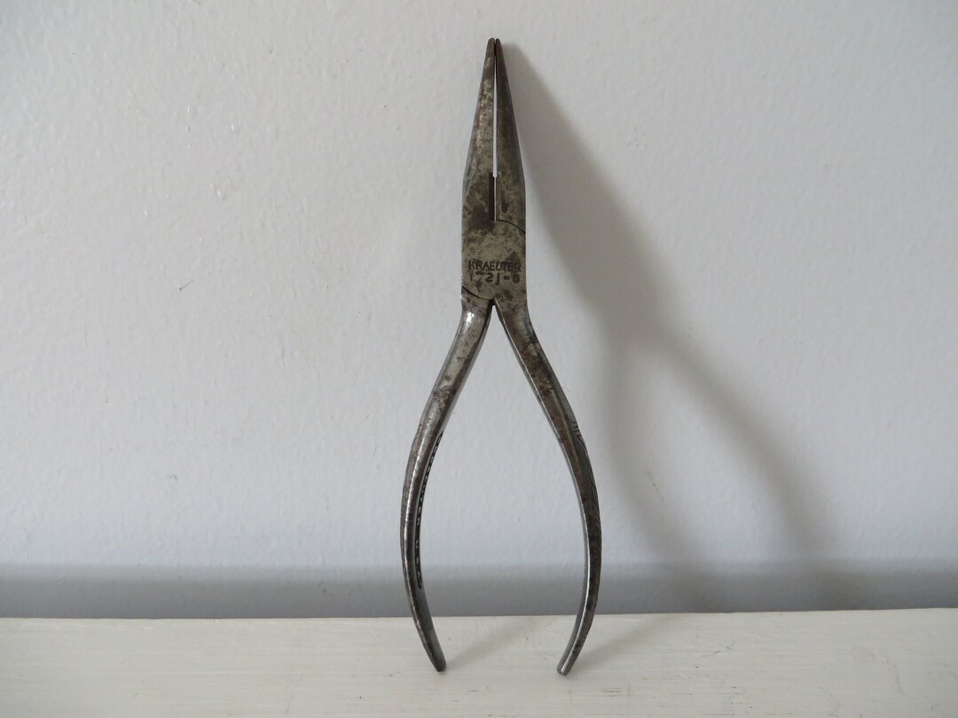 Vintage Great Neck, Spain, Needle Nose Pliers, 6 Long