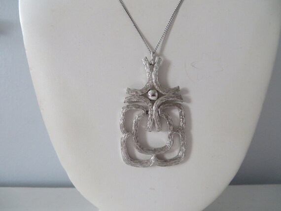 Vintage Avon Pendant on Sterling Simmons Chain - … - image 2