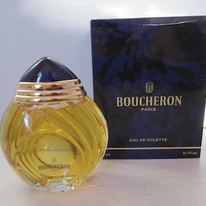 Vintage Boucheron Ladies Eau De Toilette - Large Size - 5.1 Fl Oz - Made in Switzerland