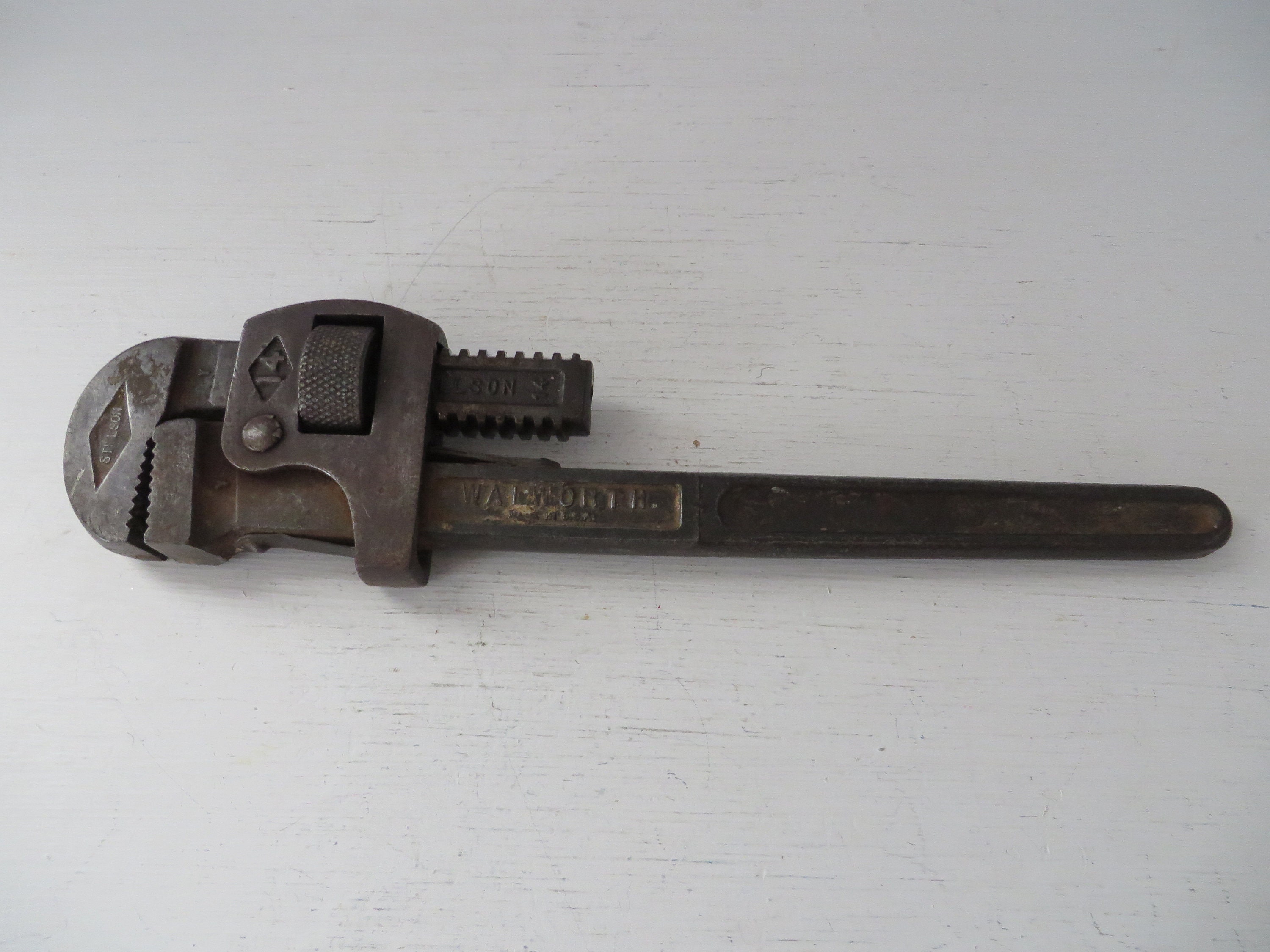 Vintage Walworth Stillson 14 Pipe Wrench Etsy Canada