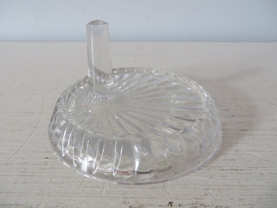 Vintage Avon Cut Glass Jewelry Dish - image 3