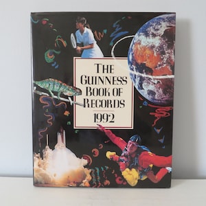 Vintage Guinness Book of Records - 1992 Edition