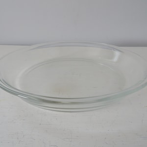 Vintage Pyrex 9&quot; Clear Pie Plate No. 209
