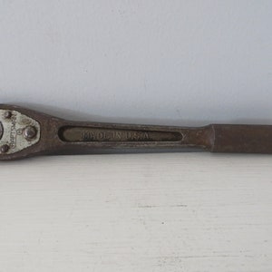 Vintage Craftsman 1/2&quot; Female Drive Ratchet - 10&quot; Length