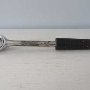 Vintage Wright 1/2&quot; Ratchet - Model 4400 with Nitrile Comfort Grip