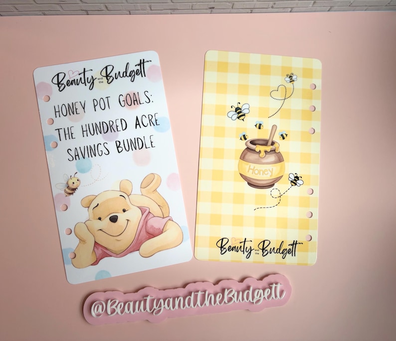 Winnie Inspired Savings Challenges: Honey Pot Goals Budget Bundle (PDF) image 5