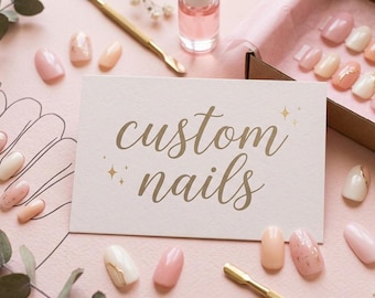 Custom Handmade Set of Nails